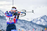 Biathlon : Émilien Jacquelin s’offre la deuxième place de la poursuite après avoir chuté dans le sprint final