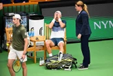 Tennis : les images de la terrible blessure d’Holger Rune contraint à l’abandon face à Ugo Humbert à Stockholm