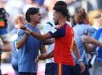 « Si je le croise... » : membre du staff argentin, Roberto Ayala se dit « désolé » d’avoir frappé l’Espagnol Dani Olmo après la finale