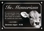 Après un accident sur l’A29 qui a tué une centaine de veaux, l’association PETA réclame une plaque commémorative