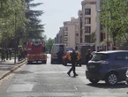 Une opération de police en cours face au tribunal d’Évry-Courcouronnes, un immeuble entier évacué