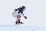 Coupe du monde de snowboardcross : Julien Tomas décroche sa première victoire, quatre podiums Bleus en Géorgie