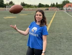 Aube : cette professeure des écoles apprend l’anglais à ses élèves grâce au football américain