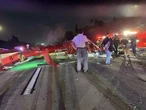 Un crash « ahurissant » d’un hélicoptère au milieu de l’autoroute en Californie fait trois blessés graves