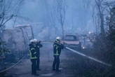 Nantes : un « bidonville » ravagé par les flammes, 10 ha de végétation détruits