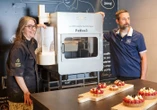 « Nous avons embauché un collaborateur pour la faire fonctionner » : à Angers, des gâteaux réalisés avec une imprimante 3D
