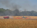 Un incendie détruit 35 ha de récoltes pendant les moissons en Essonne