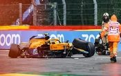 Formule 1 : énorme crash de Lando Norris au GP de Belgique