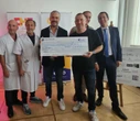 « Troyes mérite un centre d’excellence en cancérologie » Un chèque de 100 000 euros pour poser la première pierre