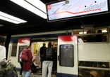 Le trafic sur le RER A très perturbé après un incendie à la gare d’Achères, les Transilien J et L en partie interrompus