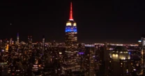 Coupe du monde : l’Empire State Building aux couleurs de la France après la victoire contre le Sénégal