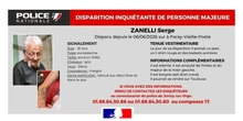 Paray-Vieille-Poste : un appel à témoins lancé pour retrouver Serge, 81 ans, disparu depuis début juin