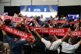 Coupe du monde : les journalistes français affichent leur soutien à Christophe Gleizes avant la conférence de presse de Deschamps et Kanté