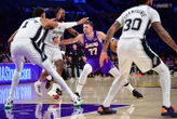 NBA : Victor Wembanyama peu en réussite et exclu, les Spurs battus chez les Los Angeles Lakers