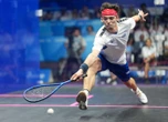 Squash : Victor Crouin champion d’Europe pour la 3e fois d’affilée, Melissa Alves sur le podium
