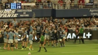 Bagarre générale, bières jetées sur les joueurs… Fin de match chaotique entre Perpignan et le Racing 92