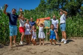 Loiret : à Vennecy, jeux de piste et d’adresse au sein d’un labyrinthe de maïs