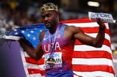 Mondiaux d’athlétisme : Rai Benjamin d’abord disqualifié puis finalement sacré, l’incroyable imbroglio sur 400 m haies