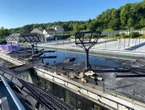 Clamart : après l’incendie, les travaux ont repris rapidement sur le chantier du stade Hunebelle