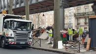 Paris : un camp de migrants évacué, près de 200 personnes dispersées partout en France