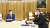 Sánchez presenta al Rey el plan de recuperación de la economía española