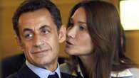 Dulce y patriótico momento entre Carla Bruni y Sarkozy