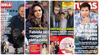 Bertín Osborne, Fabiola Martínez, Ortega Cano y Julián Contreras, en las portadas