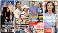 Inés Domecq, Tamara Falcó con Íñigo Onieva, Aitana y doña Letizia protagonizan las portadas