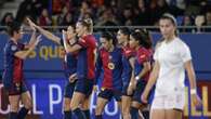 El Barça golea al Levante Badalona: van quince victorias en quince citas