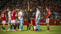 El árbitro Eder Mallo niega haber perjudicado al Nàstic y asegura que sintió miedo en Tarragona