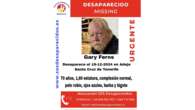 Activada una alerta para encontrar a Gary, una persona mayor de 70 años desaparecida en Santa Cruz de Tenerife