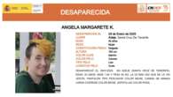 Ni una sola pista sobre Angela, la mujer de 40 años desaparecida en Santa Cruz de Tenerife