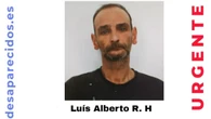 Se busca a Luís Alberto R. H, un hombre de 48 años desaparecido en Mieres, Asturias (Hospital Vital Álvarez-Buylla)