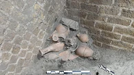 Antiguos vecinos y personas sin hogar fundaron una precaria favela en Pompeya tras la devastadora erupción del Vesubio en el año 79 d.C.