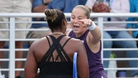 Ostapenko pierde los papeles ante Townsend: “Ya nos veremos fuera de EE.UU...”