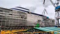 Baleària bautiza su tercer 'fast ferry' con el nombre de la poetisa tinerfeña Mercedes Pinto