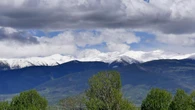 Nueva nevada de primavera en el Pirineo