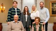 El rey Harald de Noruega reaparece junto al resto de su familia tras su enfermedad