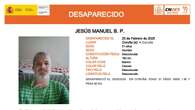 Sin rastro de Jesús Manuel B. P., un hombre de 51 años desaparecido en A Coruña