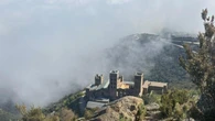 La niebla envuelve Sant Pere de Rodes