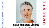 Activada una alerta para encontrar a Rafael Fernández Jiménez, un hombre de 63 años muy vulnerable desaparecido en Granada