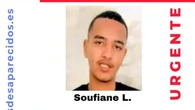 Sin pistas sobre el paradero de Soufiane L., un joven de 18 años desaparecido en España