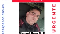 Sin rastro de Manuel Iban B. P., un hombre de 39 años desaparecido en Granada