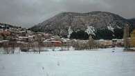 Gósol se queda como una postal de invierno