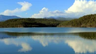 El espejo natural del pantano de Sant Ponç