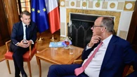 Macron y Merz exhiben unidad pese a la pugna por el futuro caza aéreo
