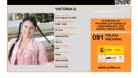 Sin rastro del paradero de Viktoriia S., una joven de 24 años desaparecida en Lugo