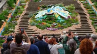Expectación por Gaudí en Temps de Flors
