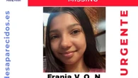 Sin rastro de Frania V. Q. N., una menor de 13 años desaparecida en Madrid