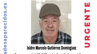 Activada una alerta para encontrar a Isidro Marcelo Gutiérrez Domínguez, un hombre de 70 años desaparecido en A Coruña
